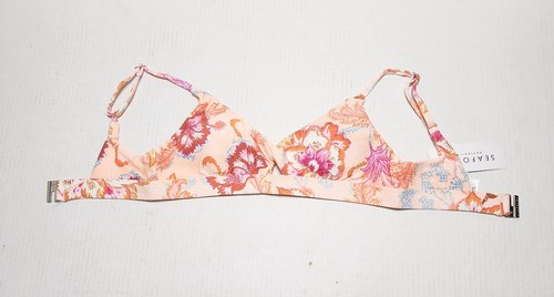 Seafolly Australia US Size 4 A Cup Nector Bikini Top Twist Front Bralette - Picture 1 of 6