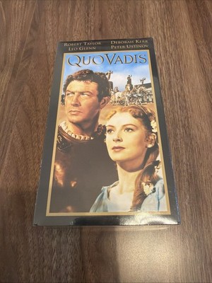Brand New Sealed! Quo Vadis, 1951 (VHS, 2000) Robert Taylor, Deborah Kerr Roman
