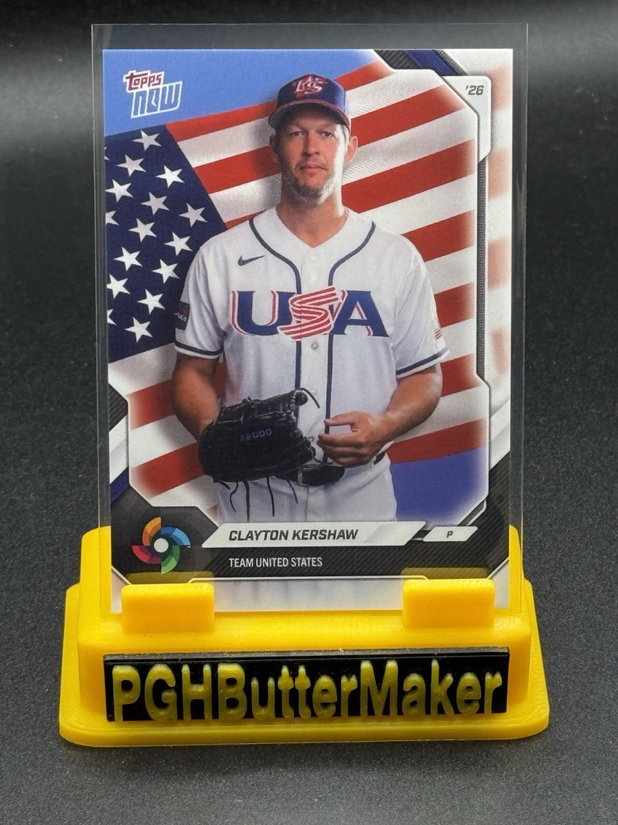 2026 Topps Now CLAYTON KERSHAW Team USA WBC #USA06 Exclusive | eBay