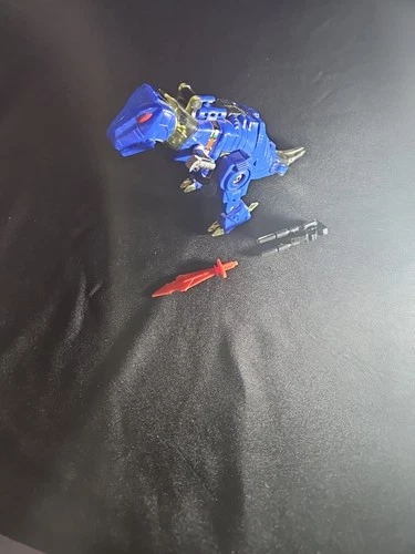Vtg Transformers G2 Dinobots GRIMLOCK BLUE figure COMPLETE 1993 Autobots