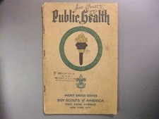 Boy Scout Public Health Merit Badge Pamphlet 10-29 Brown Cover 5004PP