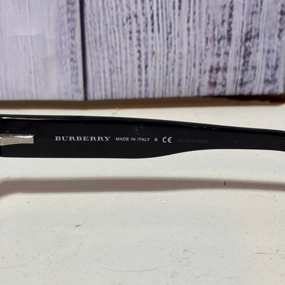 Burberry BE2082 3001 Black Luxury Italy Eyeglasses -Womens 54-17-140 FRAME ONLY - Image 4 of 4