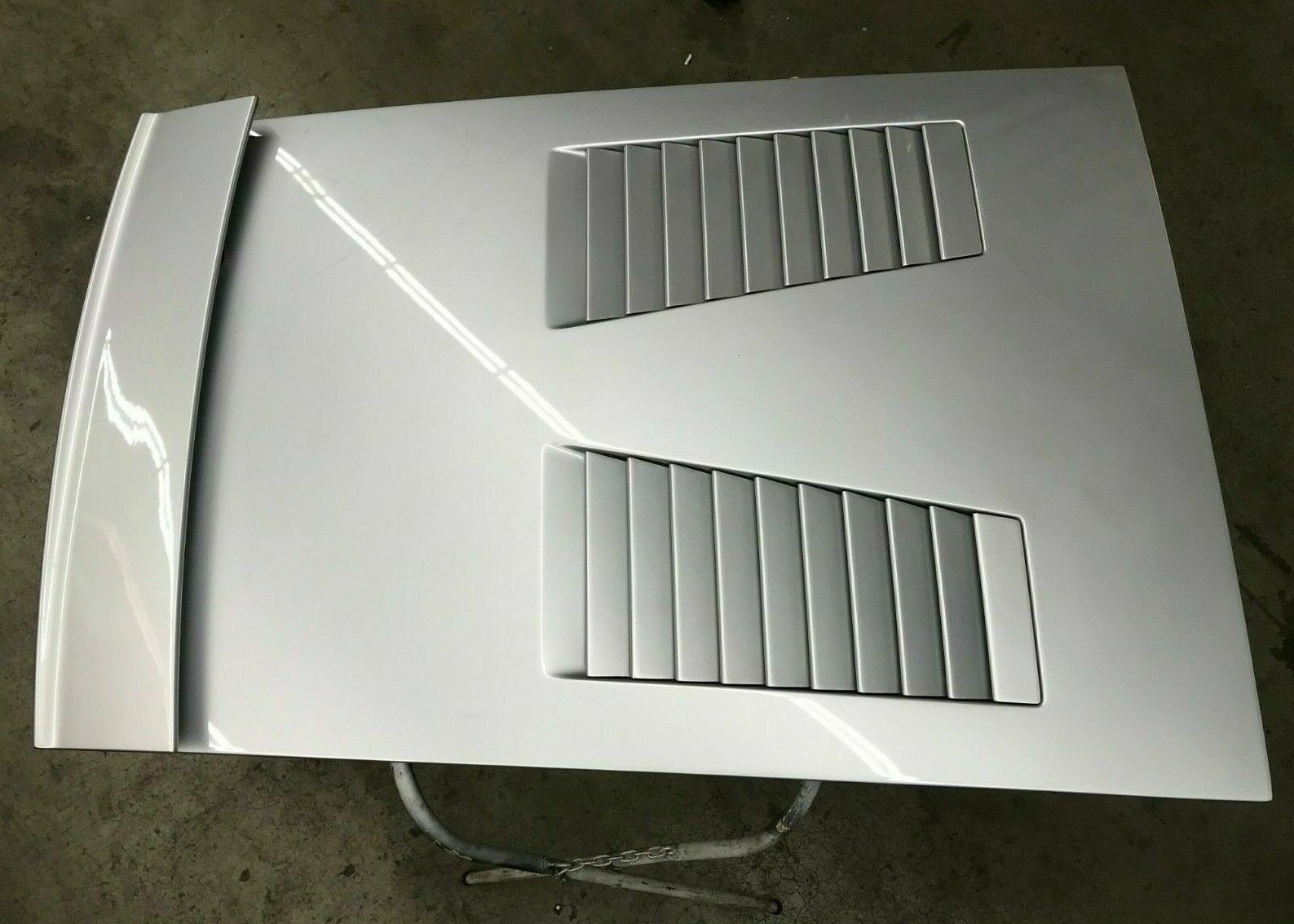 LAMBORGHINI GALLARDO REAR DECK LID BONNET W/ GRILLS WING COMPLETE OEM 400827023A