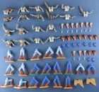 TIMPO TOYS - Southerners Tops + Bottoms + Heads - 97 Pieces - Confederates
