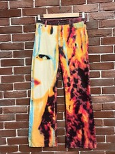 Rare Vintage SS01 Just Cavalli Pixel Face Archive Pants 30