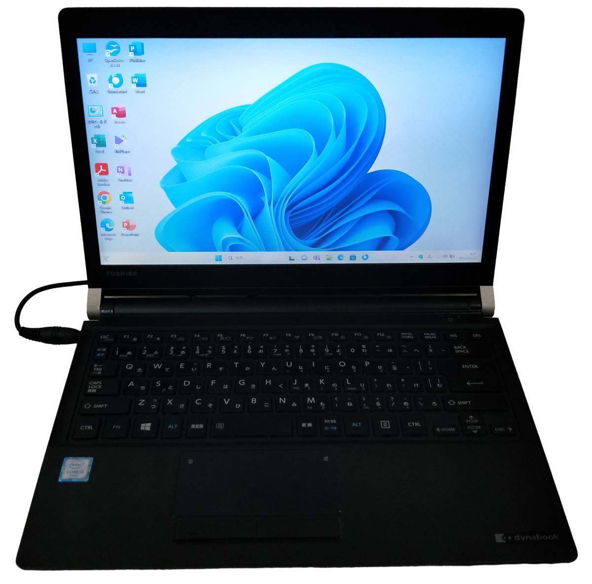美品 DynabookSSD R73 i3 Win11Office2021Pro TOSHIBA R73/Bi36100U2.3GHzx4+8GB+SSD240GB3.3inchWin11+
