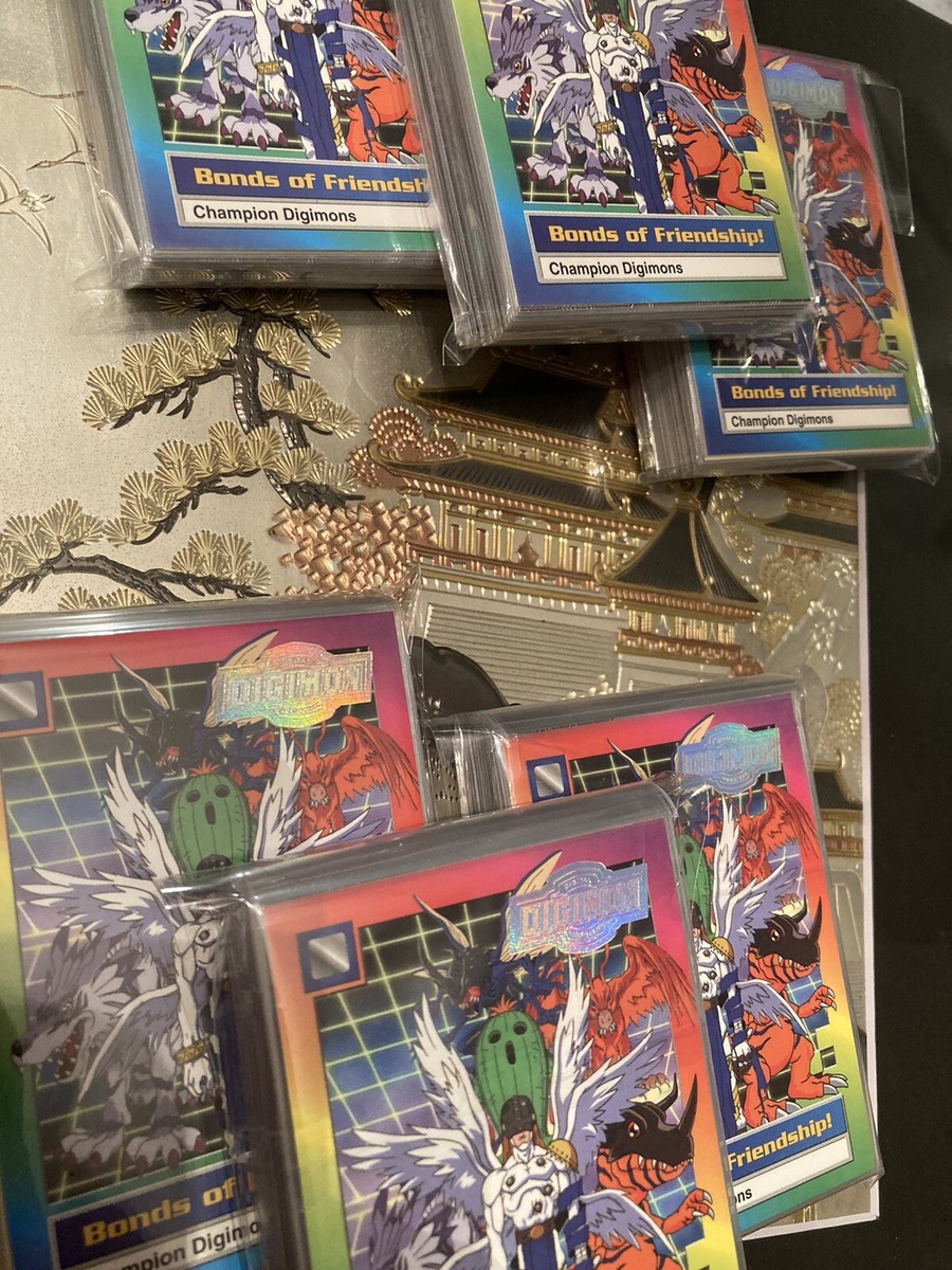 Digimon Animated Series 2 Complete Set 32/32 Cards Upper Deck