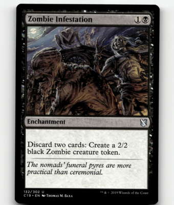 MTG - Zombie Infestation - Commander 2019 | eBay