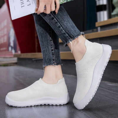 Women's Sock Sneakers Slip-On Comfy Athletic Running Walking