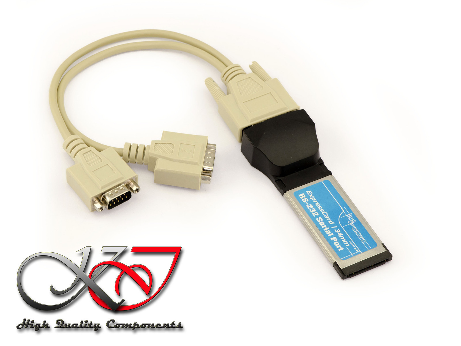 Mappa Expresscard - Serie RS232 - Presa DB9 - Oxford - 2 Porte