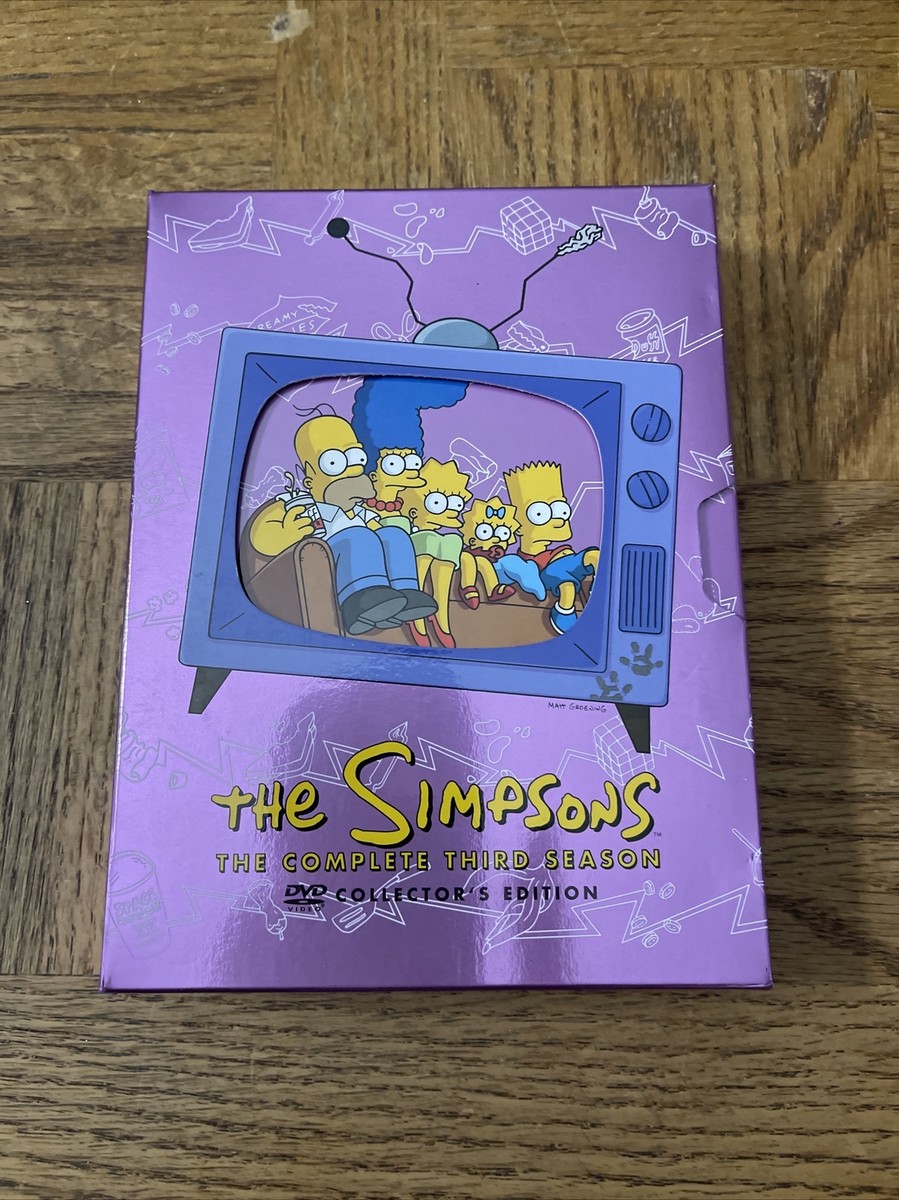 未開封 ザ・シンプソンズ シーズン 3 DVD コレクターズBOX