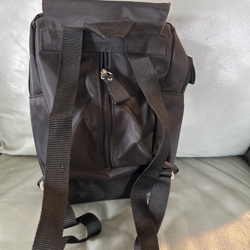 Esprit Black Backpack Purse EUC - Picture 3 of 8