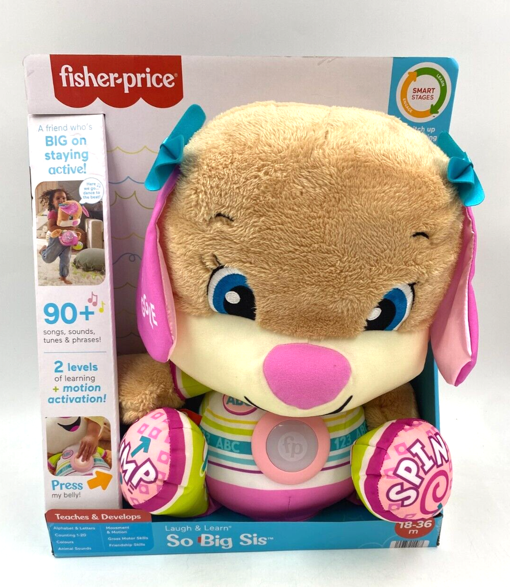 Fisher Price Laugh Learn So Big Sis Teaches Develops 18-36M
