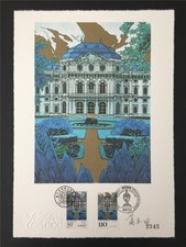 BRD KUNST-GRAPHIK 1998/4 HANDSIGNIERT !! UNESCO WH W&Uuml;RZBURG ARTIST XIAO YUTIAN