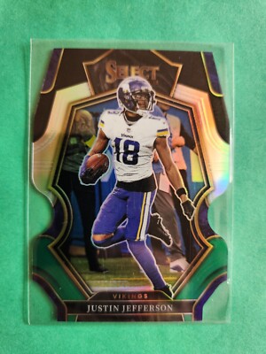 2022 Panini Select - Premier Level Die Cut Prizm #163 Justin