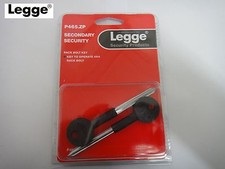 SPLINED KEYS 2 x LEGGE P465.ZP KEY FOR DOOR SECURITY RACK BOLTS - NEW