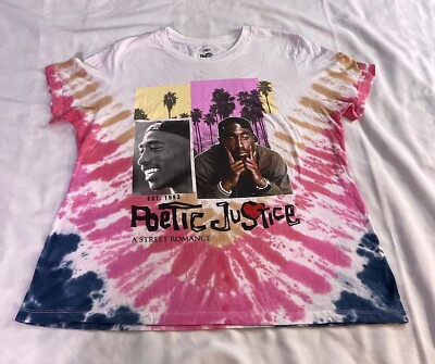 tie dye tupac shirt