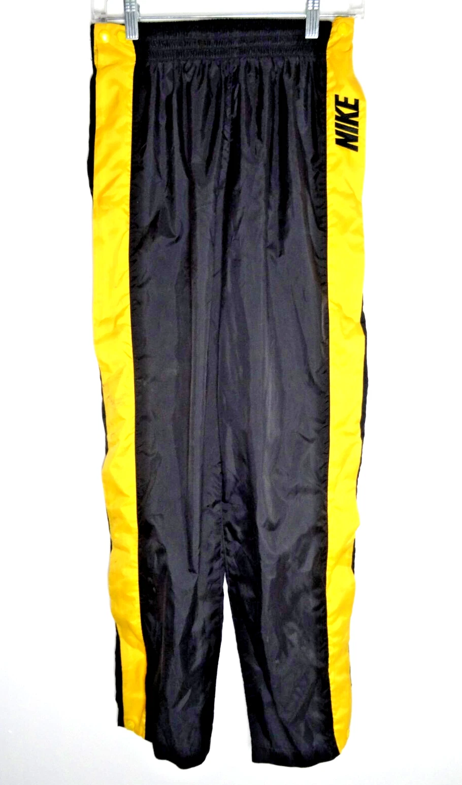 Vintage 90s Nike Windbreaker Track Pants Small Mens Nylon Tear Away White Tag
