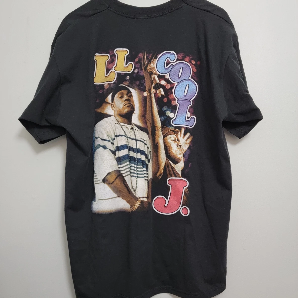 Rare Vintage LL Cool J Rap Tee Shirt Hip Hop 1990s Double Sided