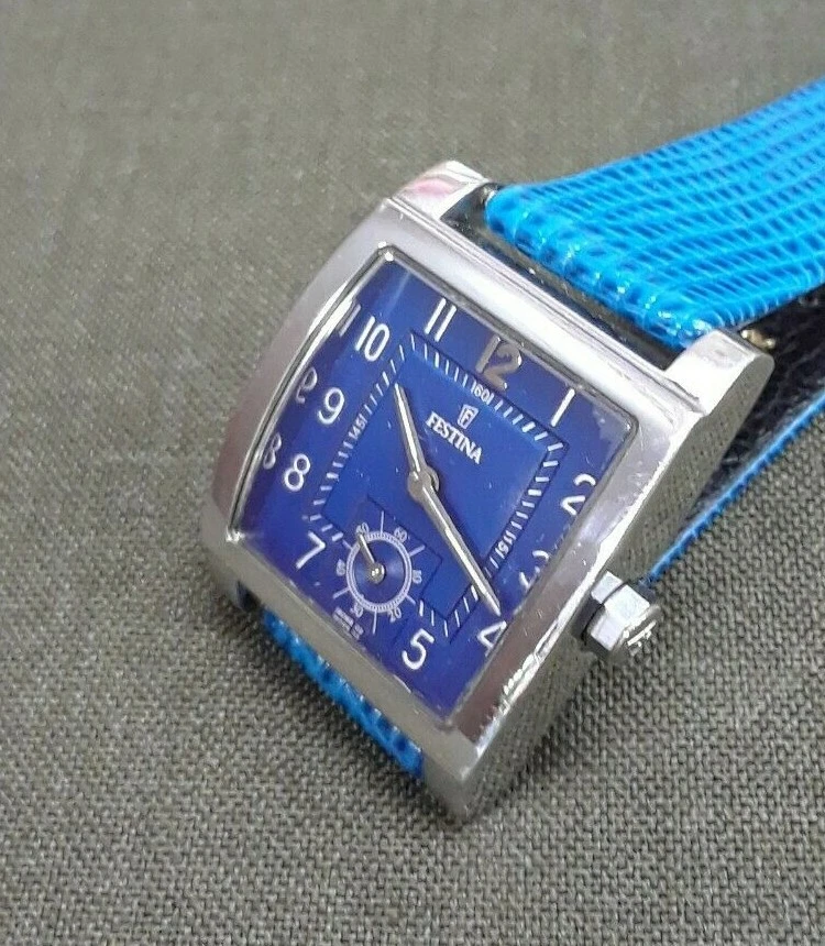 Festina watch blue store