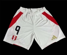 FPF HOME SHORT ADIDAS OFICIAL SELECCIÓN PERUANA WHITE