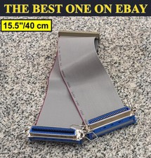 50-pin Centronics to 50 DualRow SCSI Enclosure Cable Set 15.5"/40cm Mfg@Synhouse