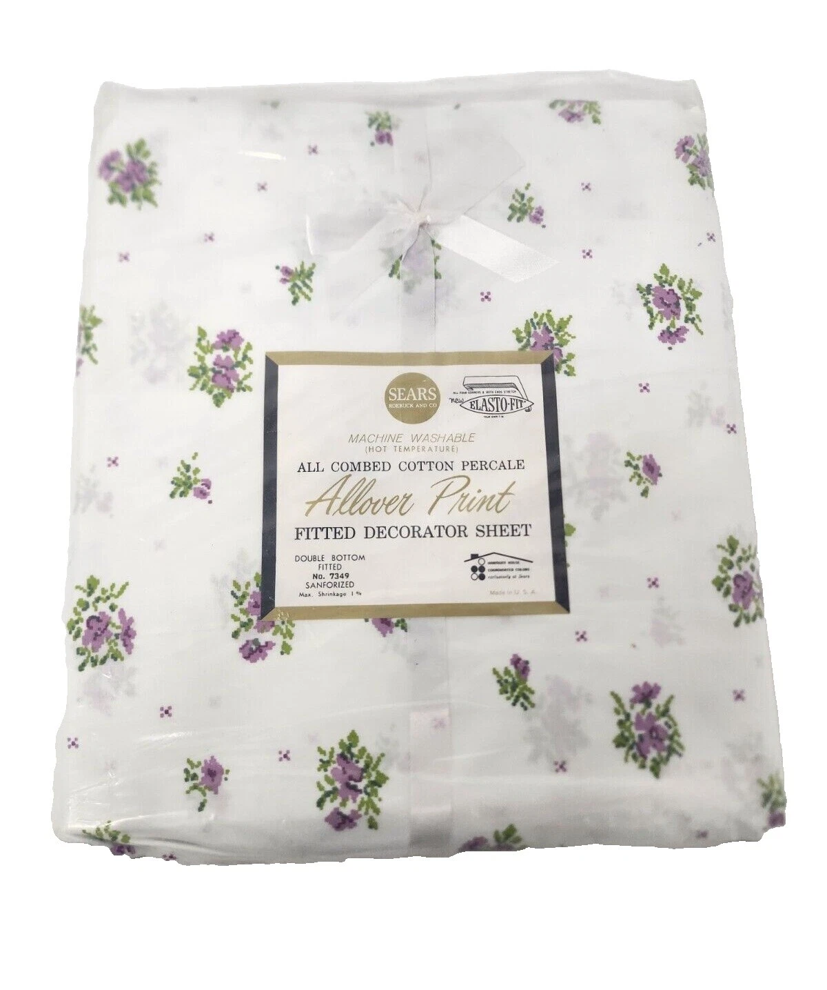 Blanco Floral Sábanas Sabanas