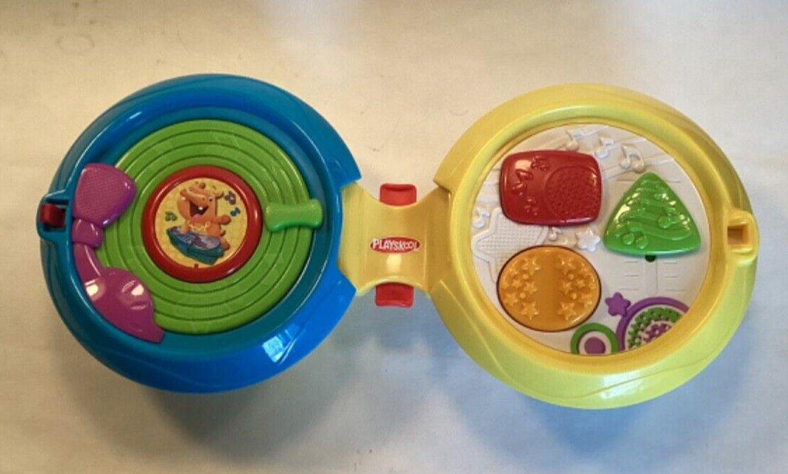 PLAYSKOOL ROCKTIVITY MIX N CRAWL DJ BALL BABY TODDLER LEARN AND PLAY