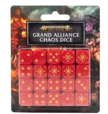 Warhammer Age of Sigmar Grand Alliance Chaos Dice Set NEW