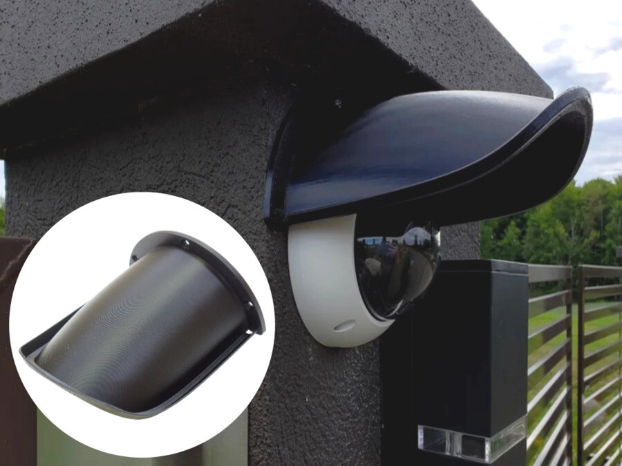 Camera Snow Protection Black Protector Security Cctv Camera Housing V71 IP67 Outdoor New