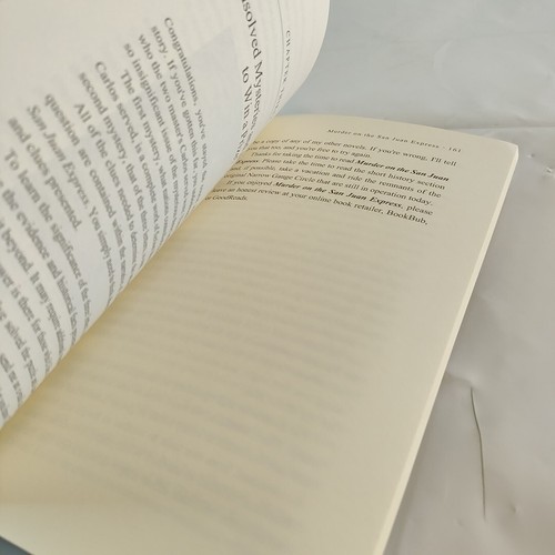 Murder On The San Juan Express: An Agent Nelson Paine Mystery by Sivils KC Book - Picture 7 of 14