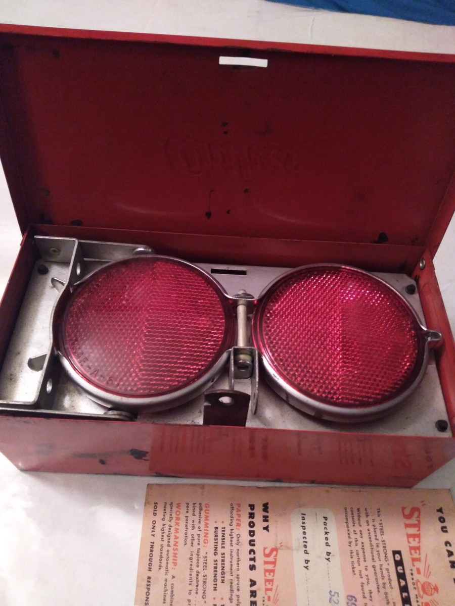 Vintage Anthes Automobile Emergency Roadside Reflectors