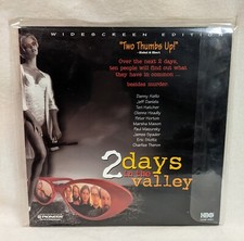 2 DAYS IN THE VALLEY Laserdisc LD WIDESCREEN 1996 Surround Sound