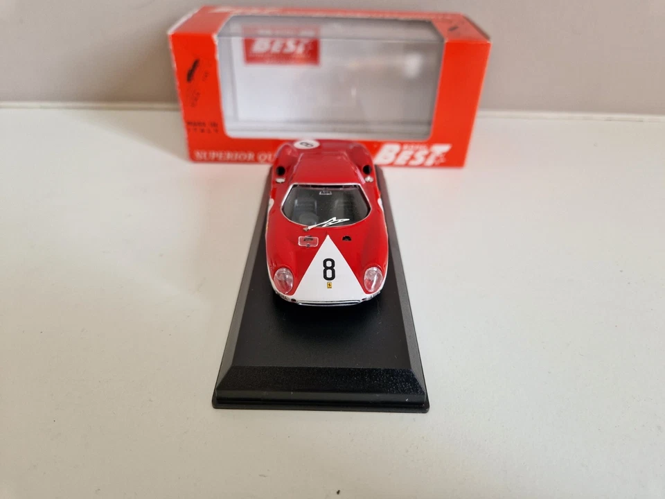 Best 1/43 Ferrari 250 LM Surtees/Bandini - Reims 1964 - 9187 - Image 2 of 4