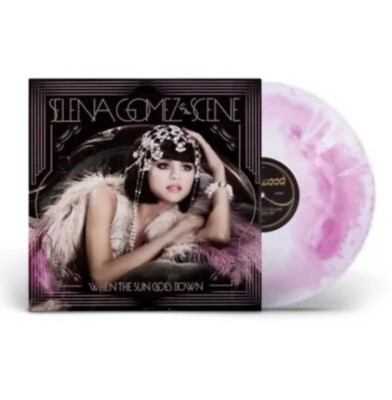 Selena Gomez When The Sun Goes Down on Lavender/white Sealed Vinyl NEW Seal