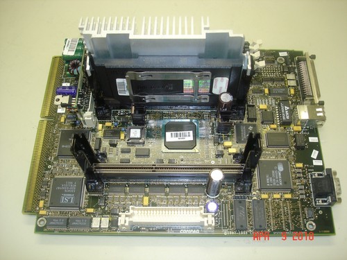 COMPAQ 313622-001 PROLIANT 1600 SYSTEM BOARD W/ 450MHZ PENTIUM II CPU & HEATSINK - Picture 2 of 4