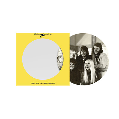 ABBA - PEOPLE NEED LOVE / KARUSSELL 7'' PICTURE DISC VINYL SINGLE (NEU)