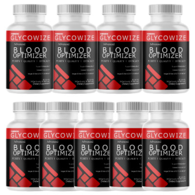 Glycowize Advanced Blood Optimizer Glycogen Support Supplement - 9 Bottles