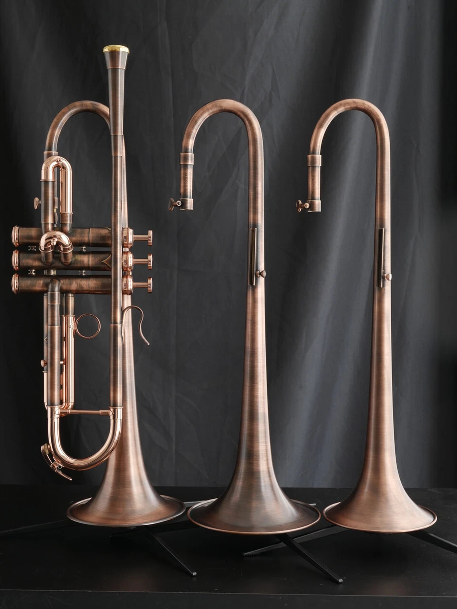 Adams A1 A8 Custom Trumpet with four tunable bells built in mouthpiece