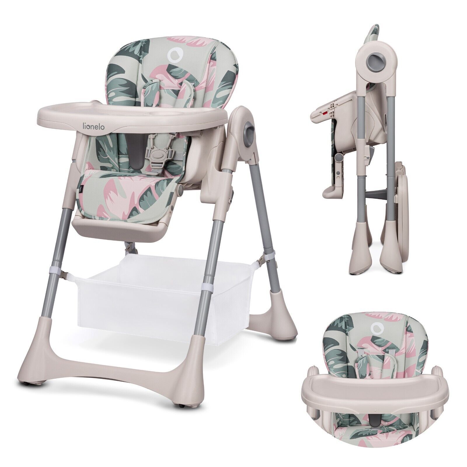 Seggiolone per bambini seggiolone per bambini regolabile in altezza-LIONELO...