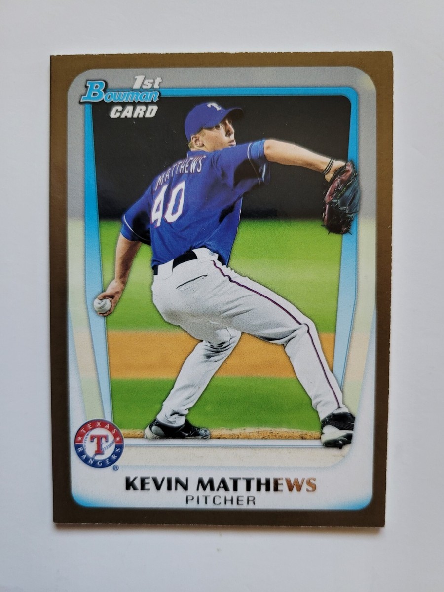 KEVIN MATTHEWS 1st BOWMAN CARD #BDPP57 Rookie | eBay