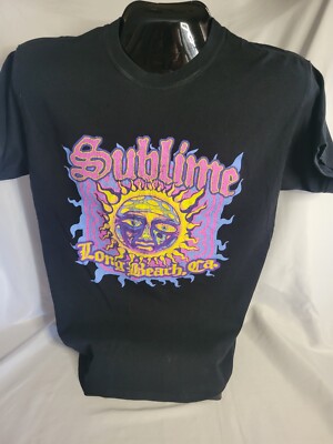 Sublime Pink Front Graphic Print T-shirt (Size L) | eBay