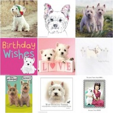 Funny & cute West Highland Terrier Westie Card