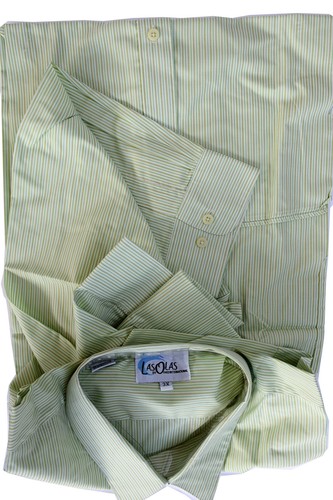 Vintage Las Olas Long Sleeve Shirt Women's Size 3X Light Green Blouse, NEW - Picture 5 of 5