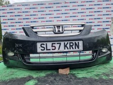 HONDA FR-V MPV 5DR I-VTEC EX MK1 2007 BLACK FRONT BUMPER MARKS