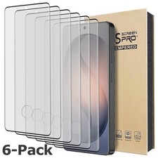 6-Pack Full Cover Tempered Glass Screen Protector For Samsung Galaxy S26 Ultra