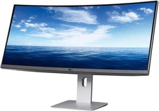 Dell UltraSharp U3419W 34" IPS Monitor Curved USB C 90 watt PD Hub 3400 x 1440