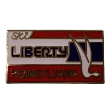 Ski Liberty Mountain Resort Pennsylvania Travel Souvenir Pin