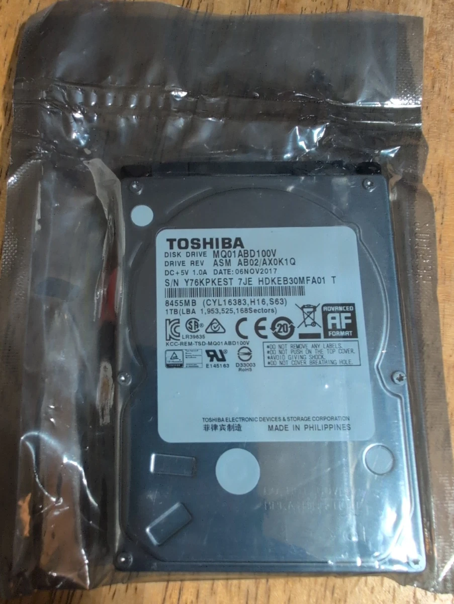 Toshiba 1 TB Internal Hard Disk Drives for sale | eBay