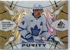 2022-23 SP Game Used Purity Gold Auston Matthews /35 #P-49 Toronto Maple Leafs